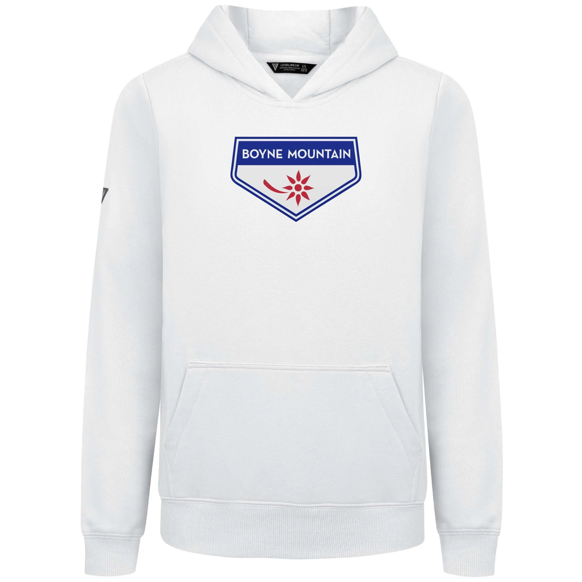 Boyne Mountain Kid's Hoody Full Color Chest Logo - Image 7