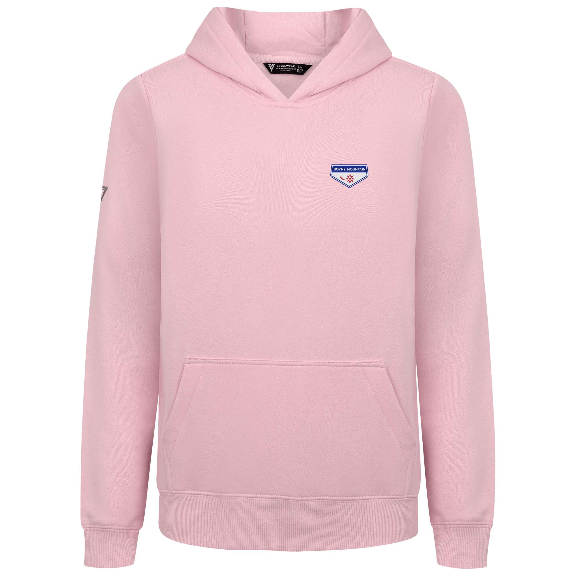 Boyne Mountain Kid's Hoody Full Color Small Chest Logo - Image 3