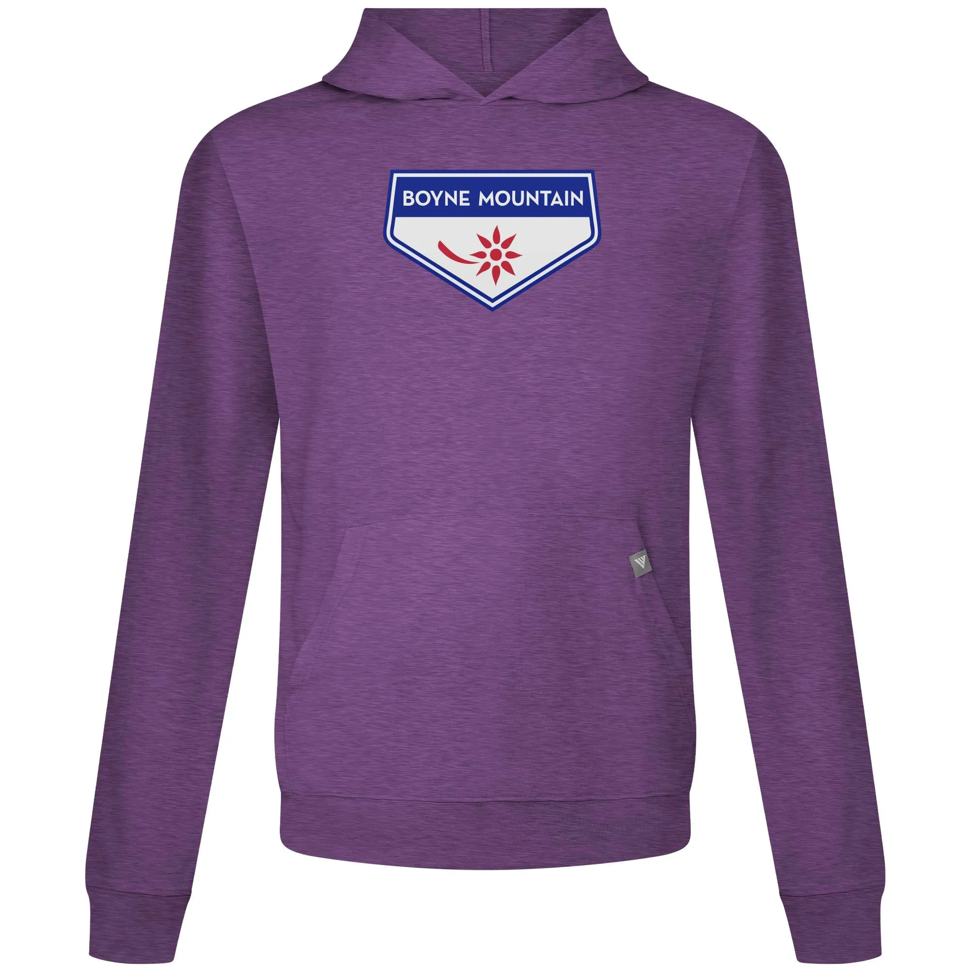 Boyne Mountain Men's Lightweight Tech Hoody Full Color Chest Logo - Image 3