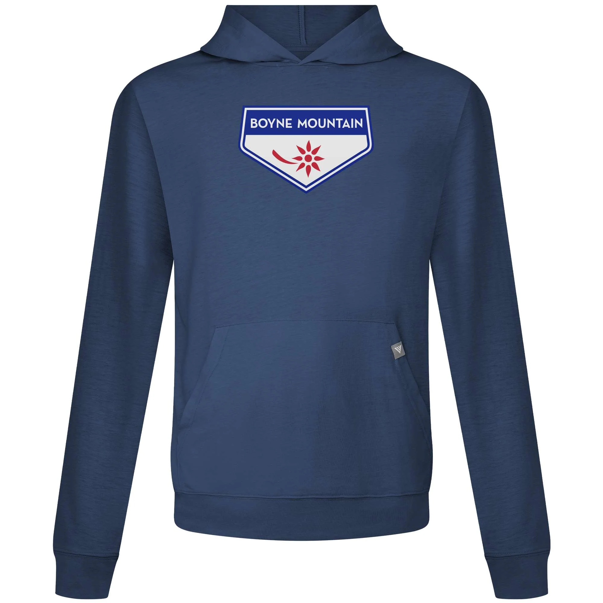 Boyne Mountain Men's Lightweight Tech Hoody Full Color Chest Logo - Image 4