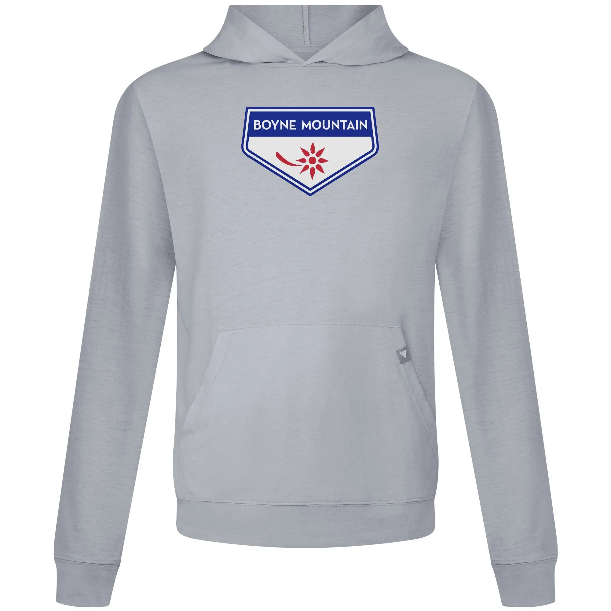 Boyne Mountain Men's Lightweight Tech Hoody Full Color Chest Logo - Image 5