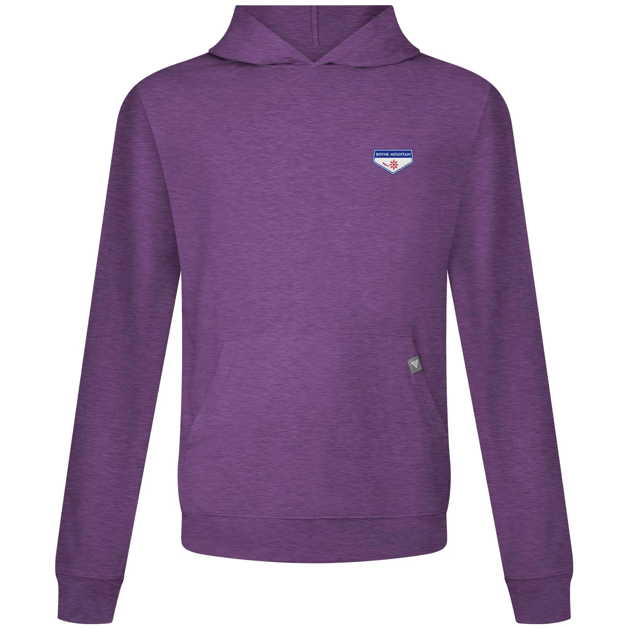 Boyne Mountain Men's Lightweight Tech Hoody Full Color Small Chest Logo - Image 4