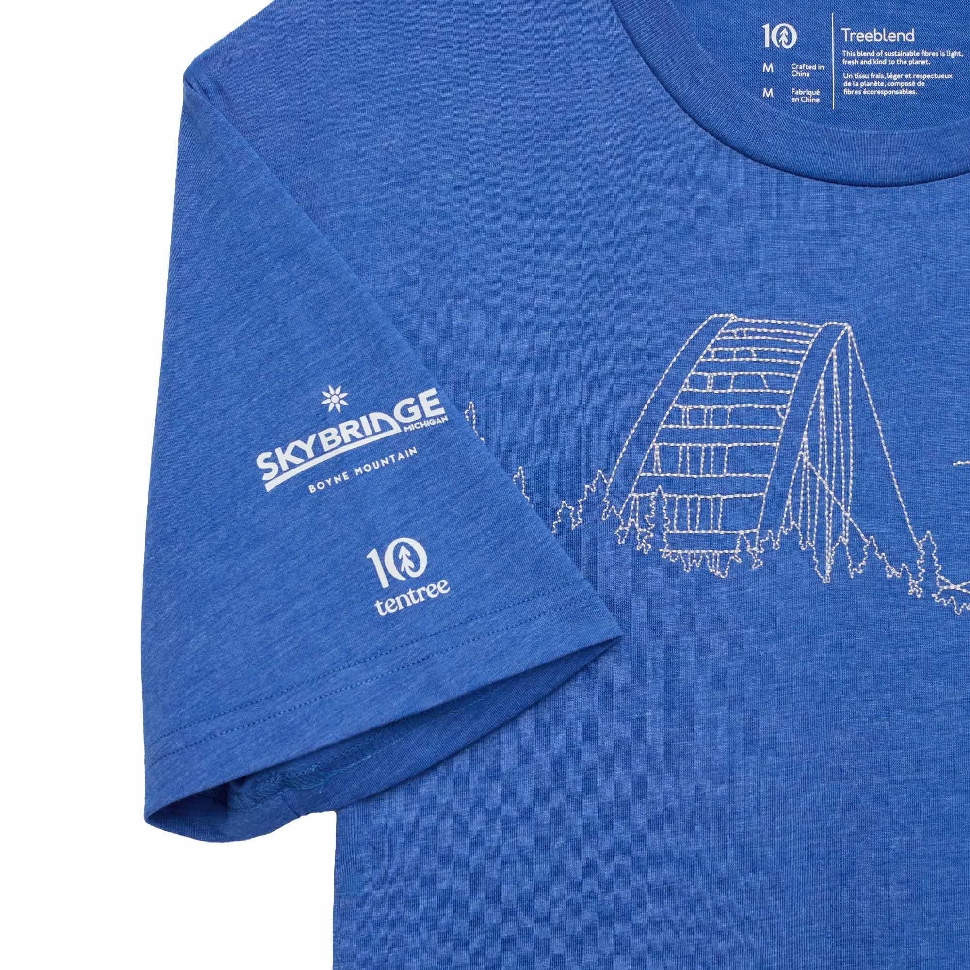 Boyne Mountain Tentree Skybridge Juniper Tee - Image 4