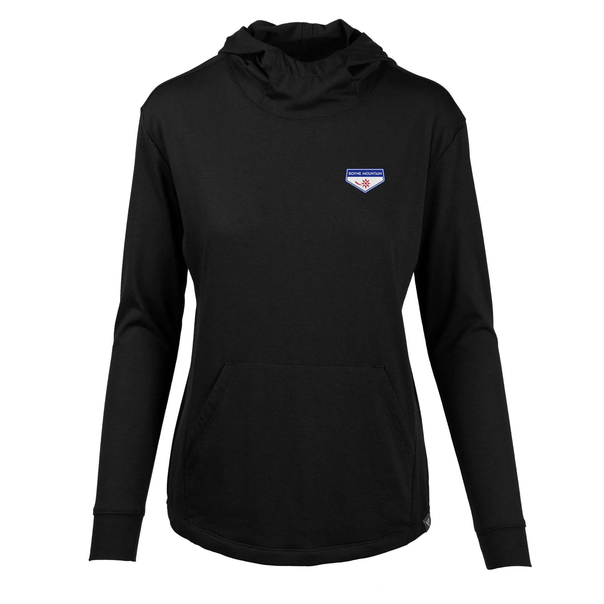 Boyne Mountain Women's Lightweight Tech Hoody Full Color Small Chest Logo - Image 3