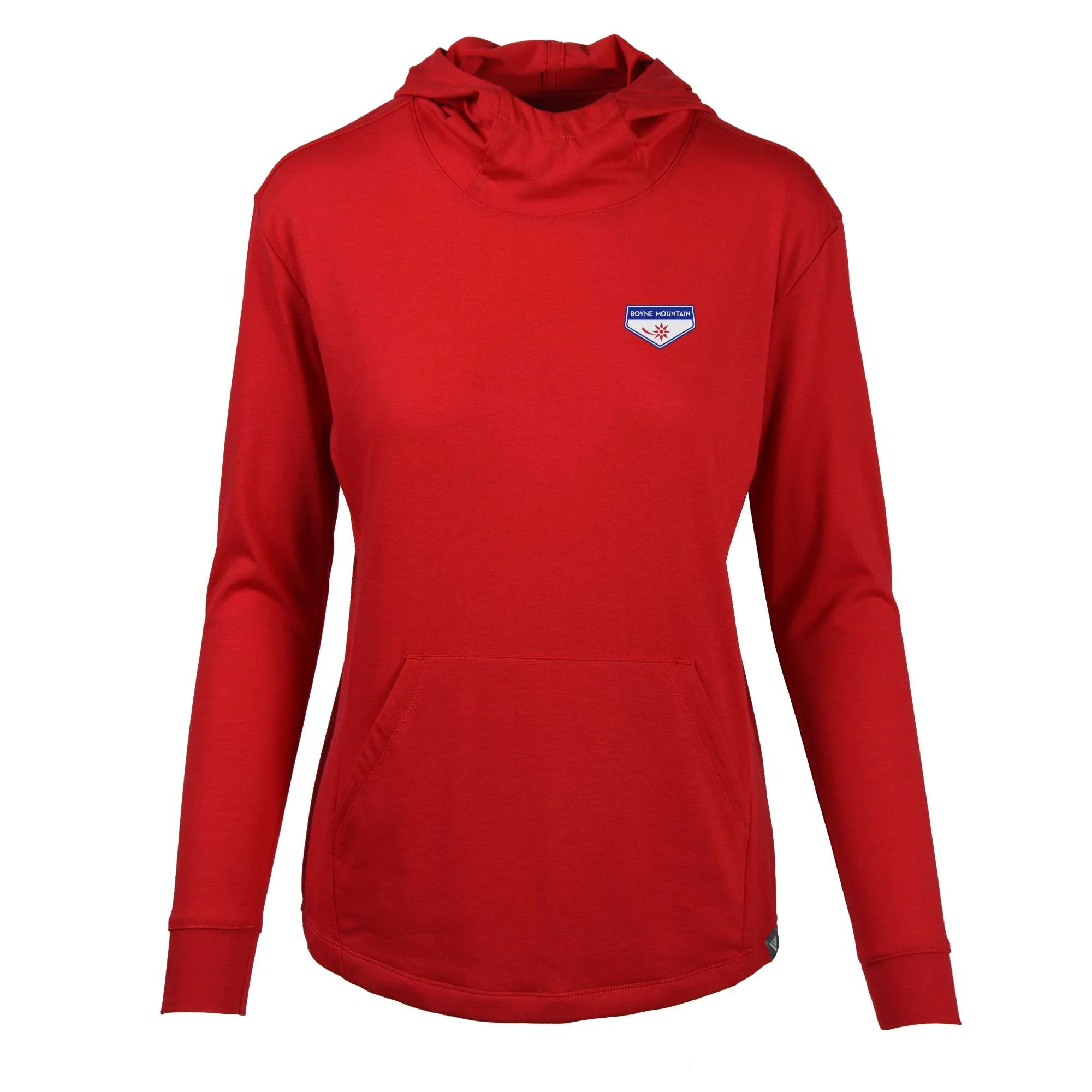 Boyne Mountain Women's Lightweight Tech Hoody Full Color Small Chest Logo - Image 5