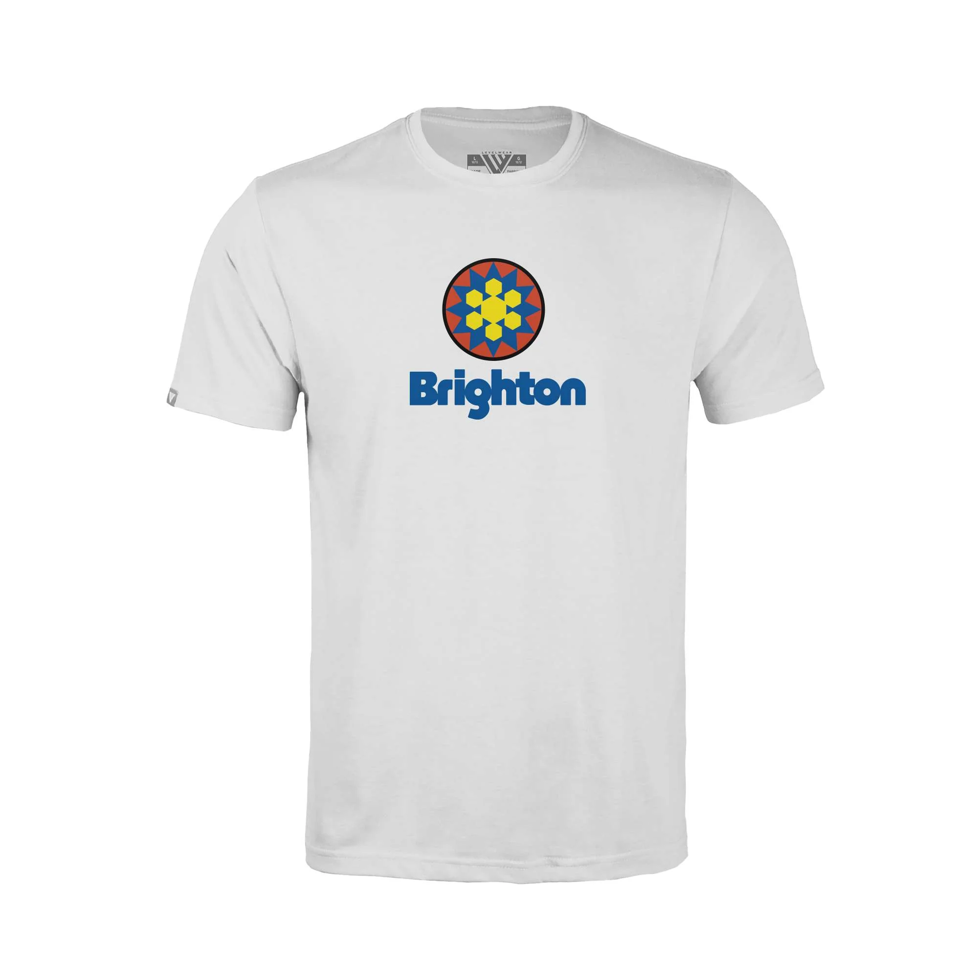 Brighton Kid's Classic T-Shirt Full Color Chest Logo
