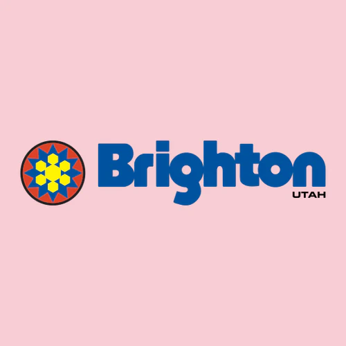 Brighton Adult T-Shirt Full Color Chest Logo Light Pink - Image 2