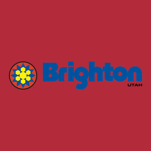 Brighton Adult T-Shirt Full Color Chest Logo Red - Image 2