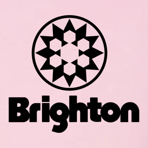 Brighton Adult Long Sleeve Black Chest and Back Logo Pink - Image 3