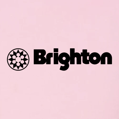 Brighton Adult Long Sleeve Black Chest and Back Logo Pink - Image 5