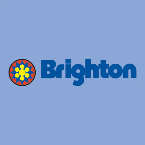 Brighton Adult Long Sleeve Full Color Chest and Back Logo Carolina Blue - Image 5