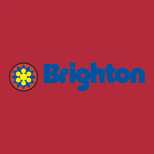 Brighton Adult Hoodie Full Color Chest and Back Logo Red - Image 5