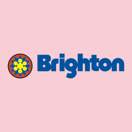Brighton Adult T-Shirt Full Color Chest and Back Logo Light Pink - Image 5