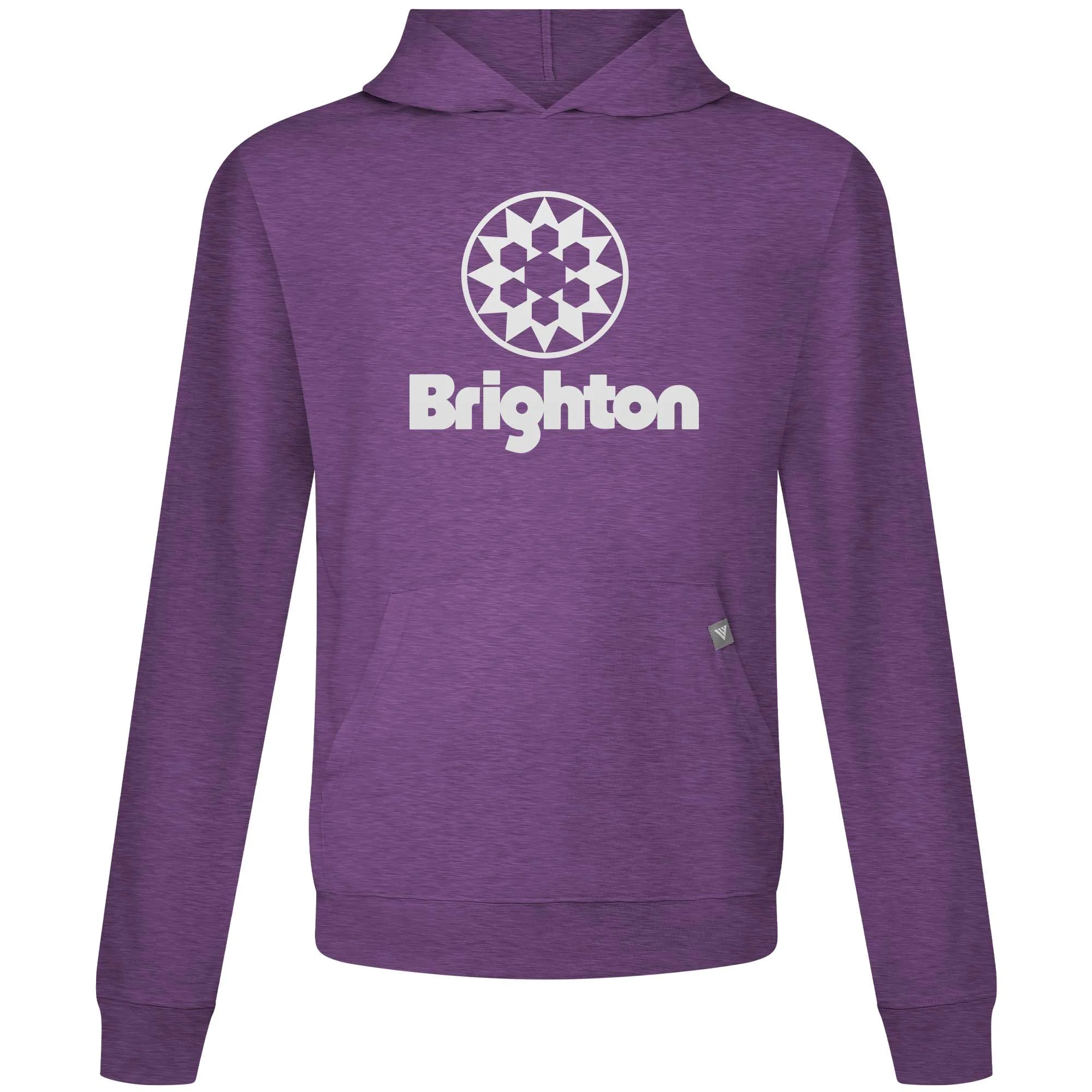 Brighton Men's Lightweight Tech Hoody White Chest Logo - Image 4