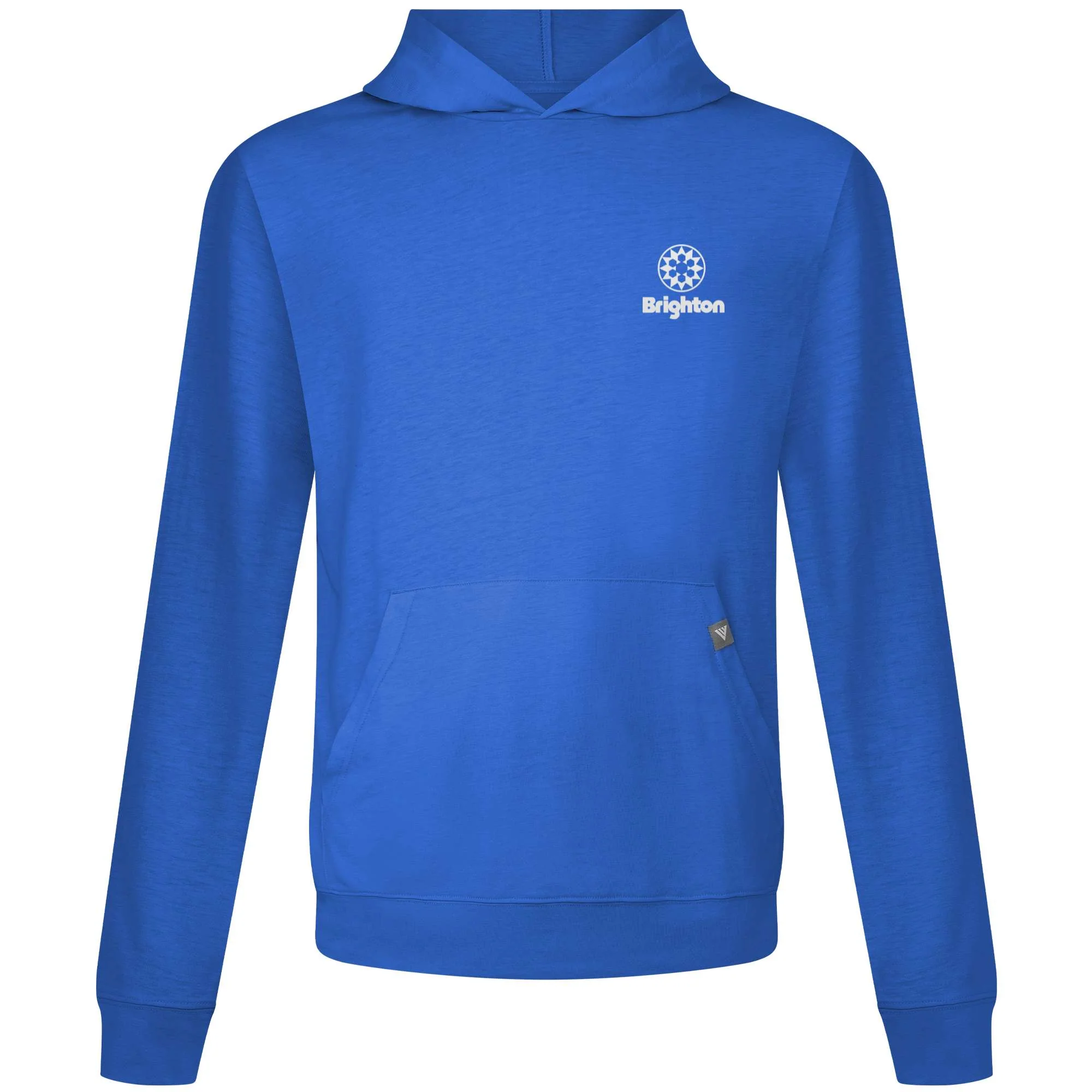 Brighton Men's Lightweight Tech Hoody White Small Chest Logo - Image 6