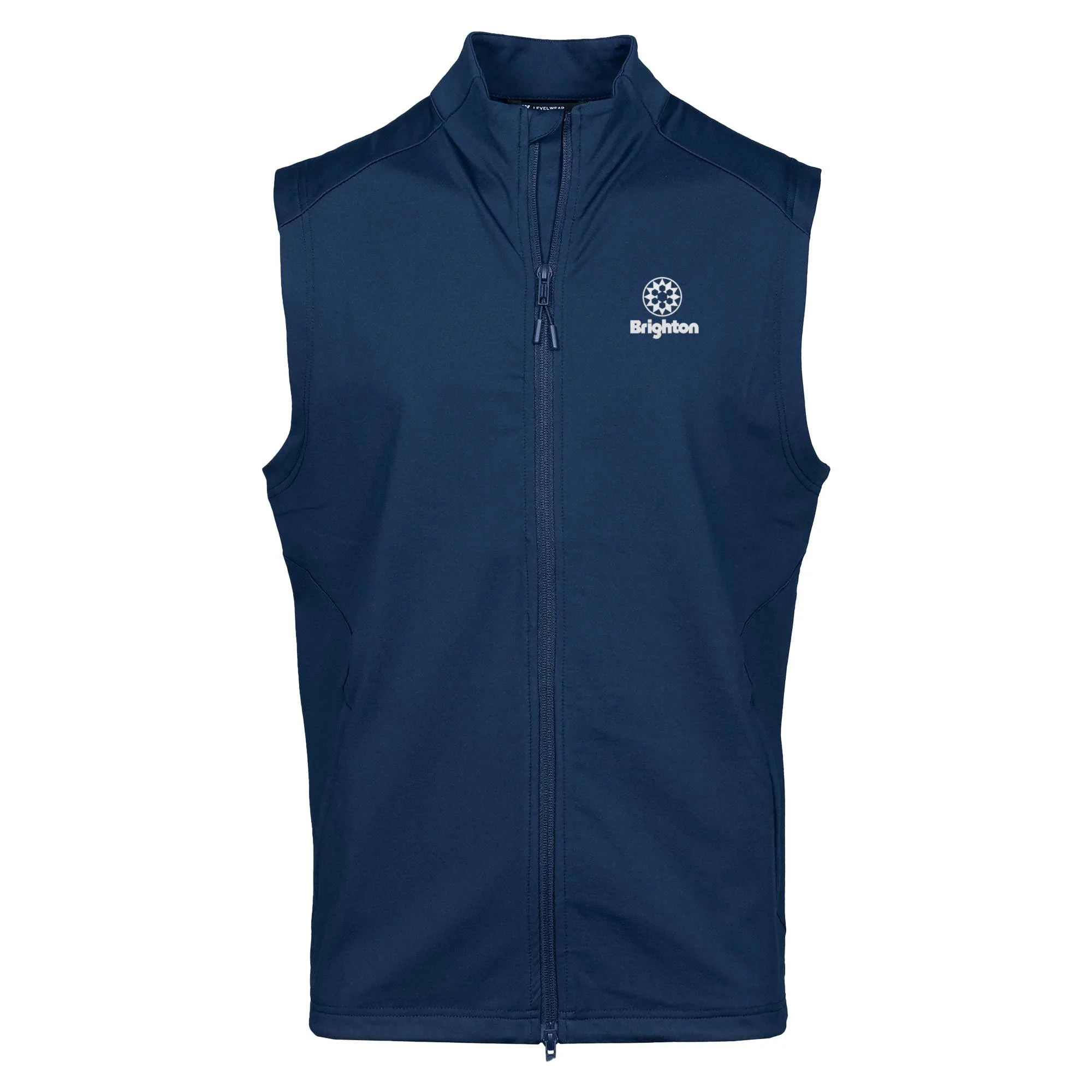 Brighton Men's Lightweight Vest White Small Chest Logo - Image 2
