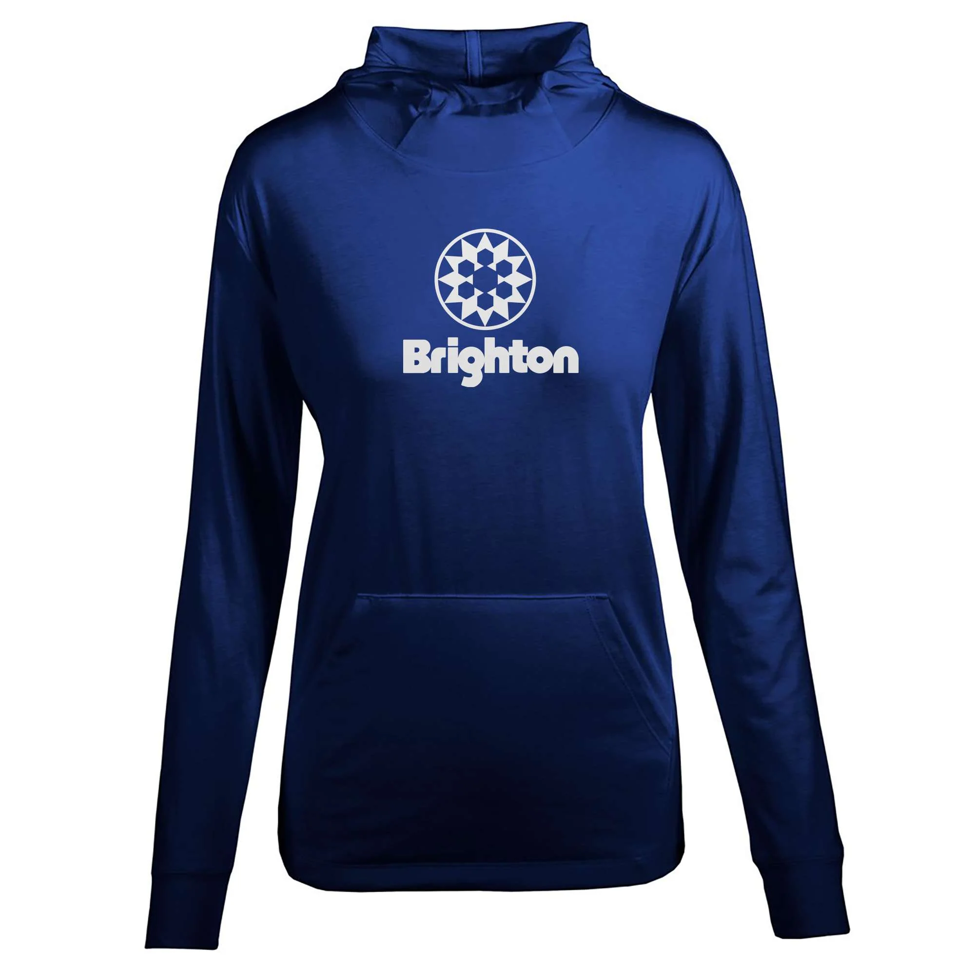 Brighton Women's Lightweight Tech Hoody White Chest Logo - Image 7