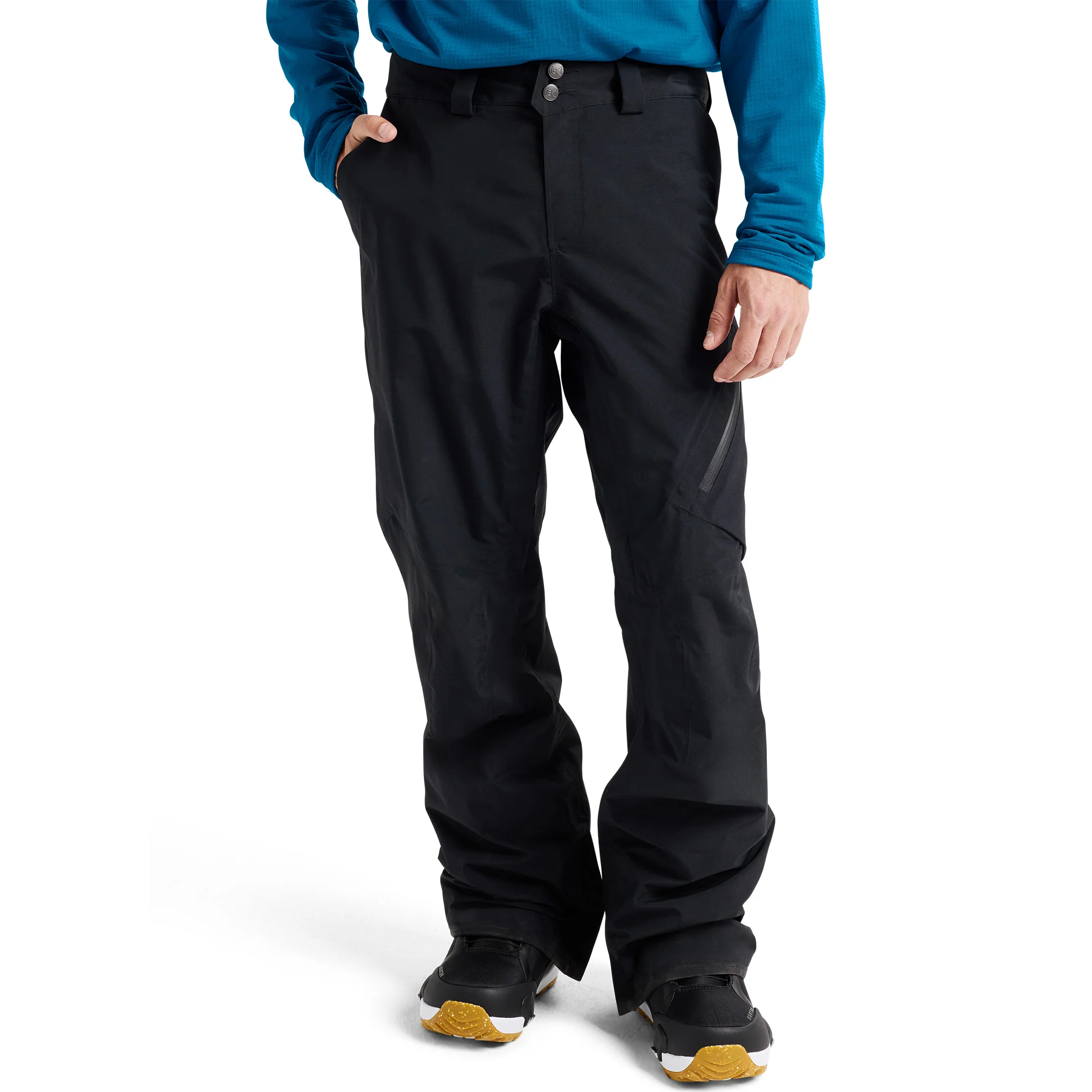 Burton's Men's Short [ak] Cyclic GORE-TEX Bib Pants - Image 2