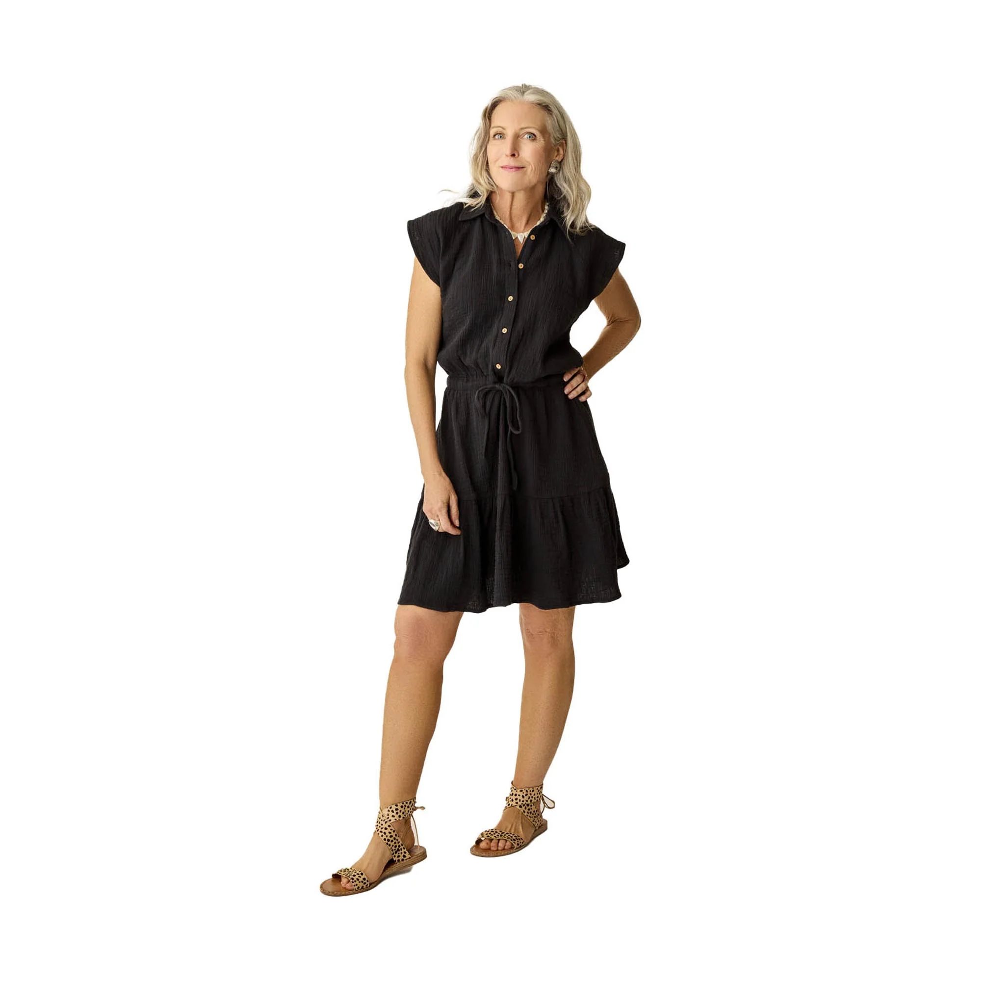 Carve Designs Women's Alex Gauze Dress - Image 3