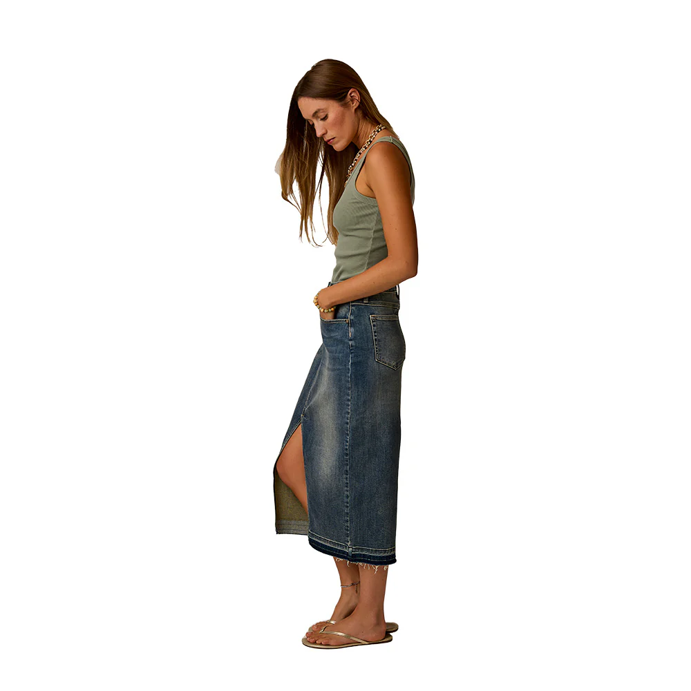 Carve Designs Women's Atlas Denim Skirt - Image 2