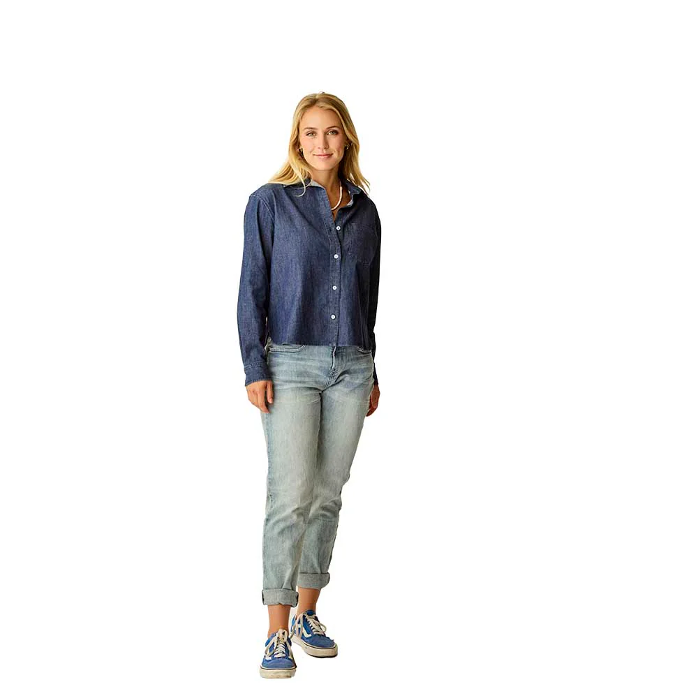 Carve Designs Women's Claire Twill Shirt - Image 3