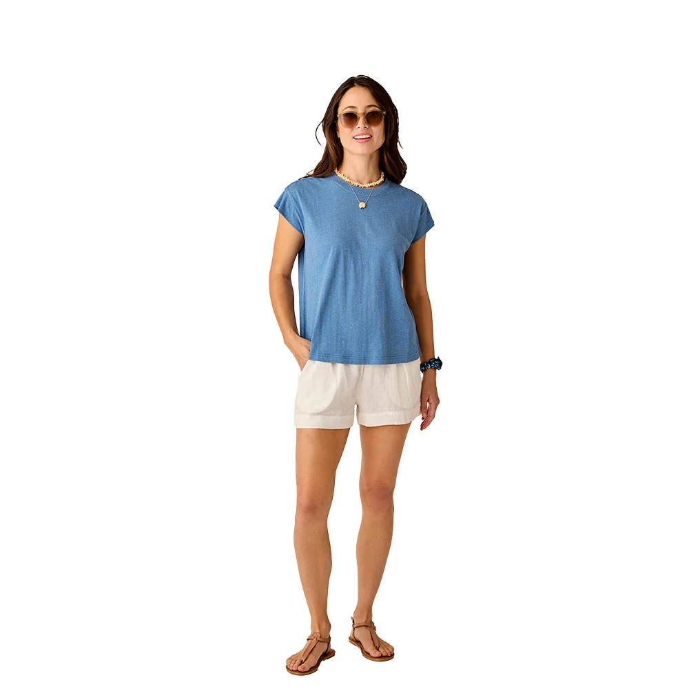 Carve Designs Women's Hellie Linen Shorts