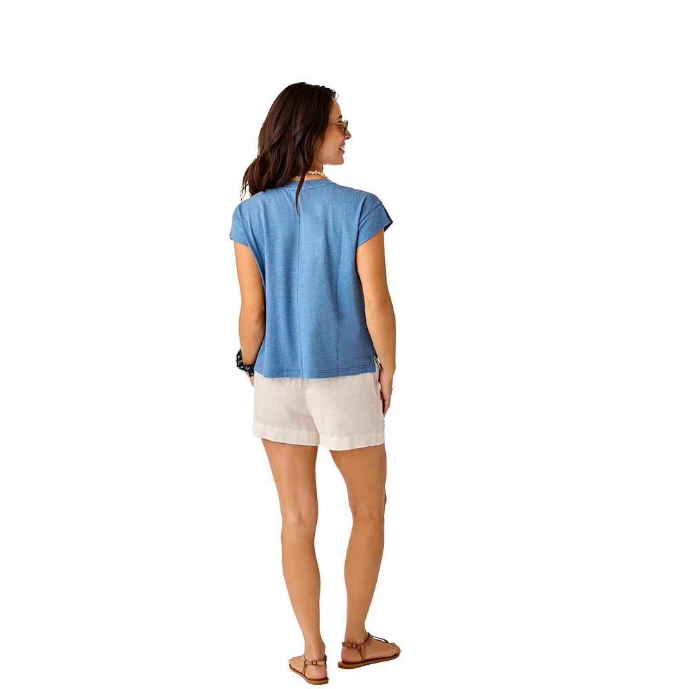 Carve Designs Women's Hellie Linen Shorts - Image 3