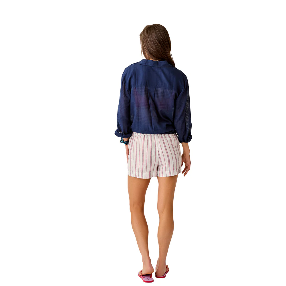 Carve Designs Women's Hellie Linen Shorts - Image 6
