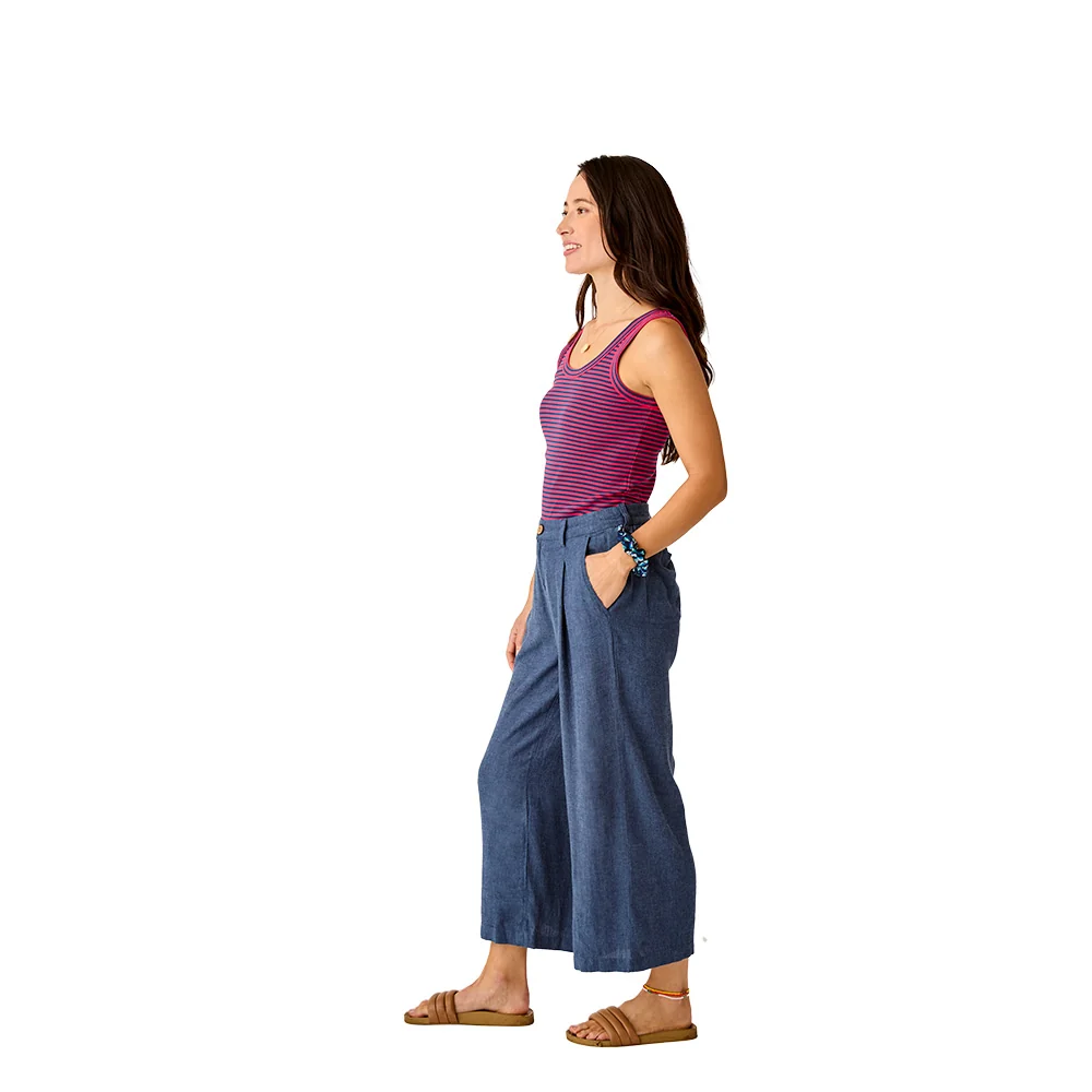 Carve Designs Women's Suki Linen Pants - Image 8