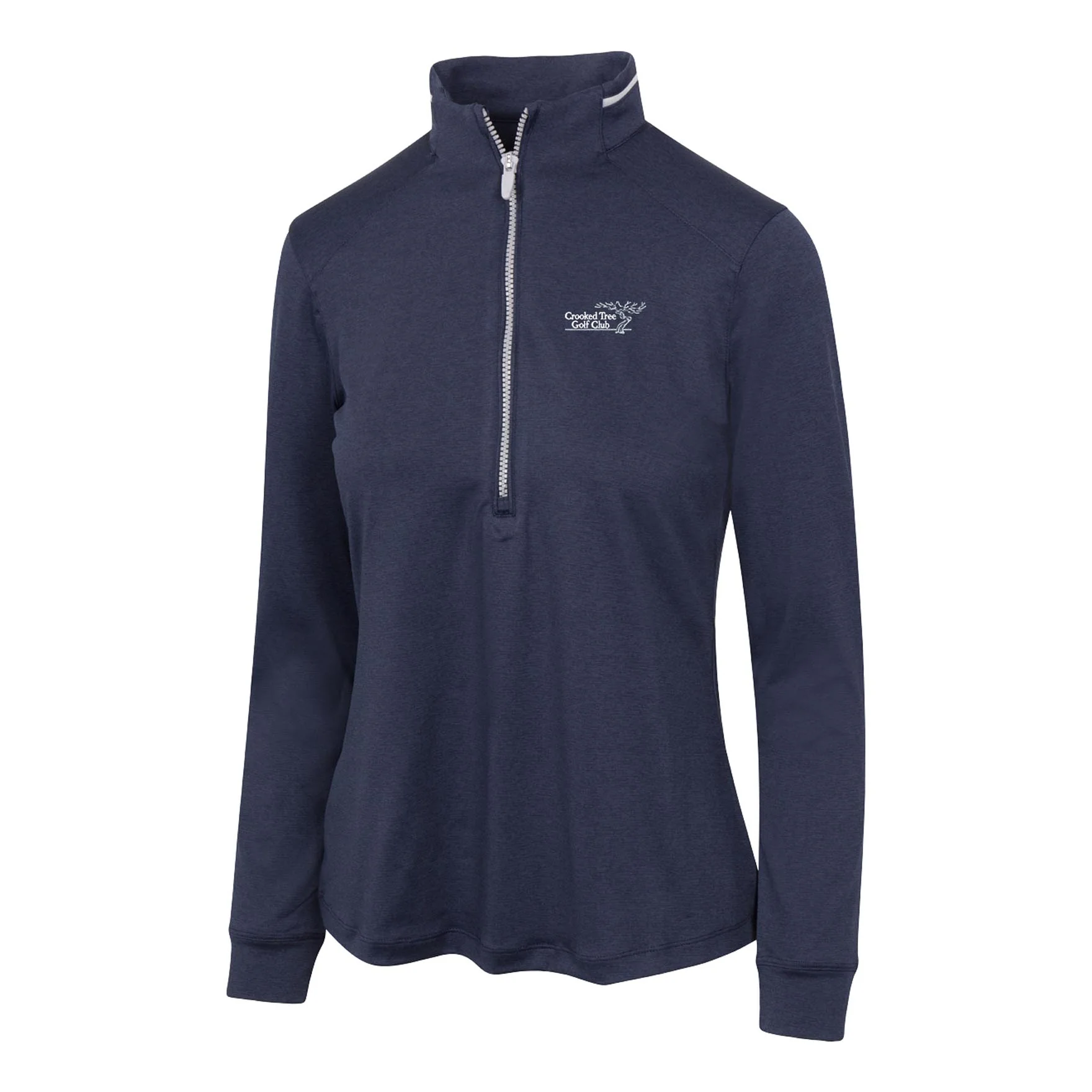 Crooked Tree Golf Club Women's Long-Sleeve Leaderboard Ultra-Stretch 1/4-Zip