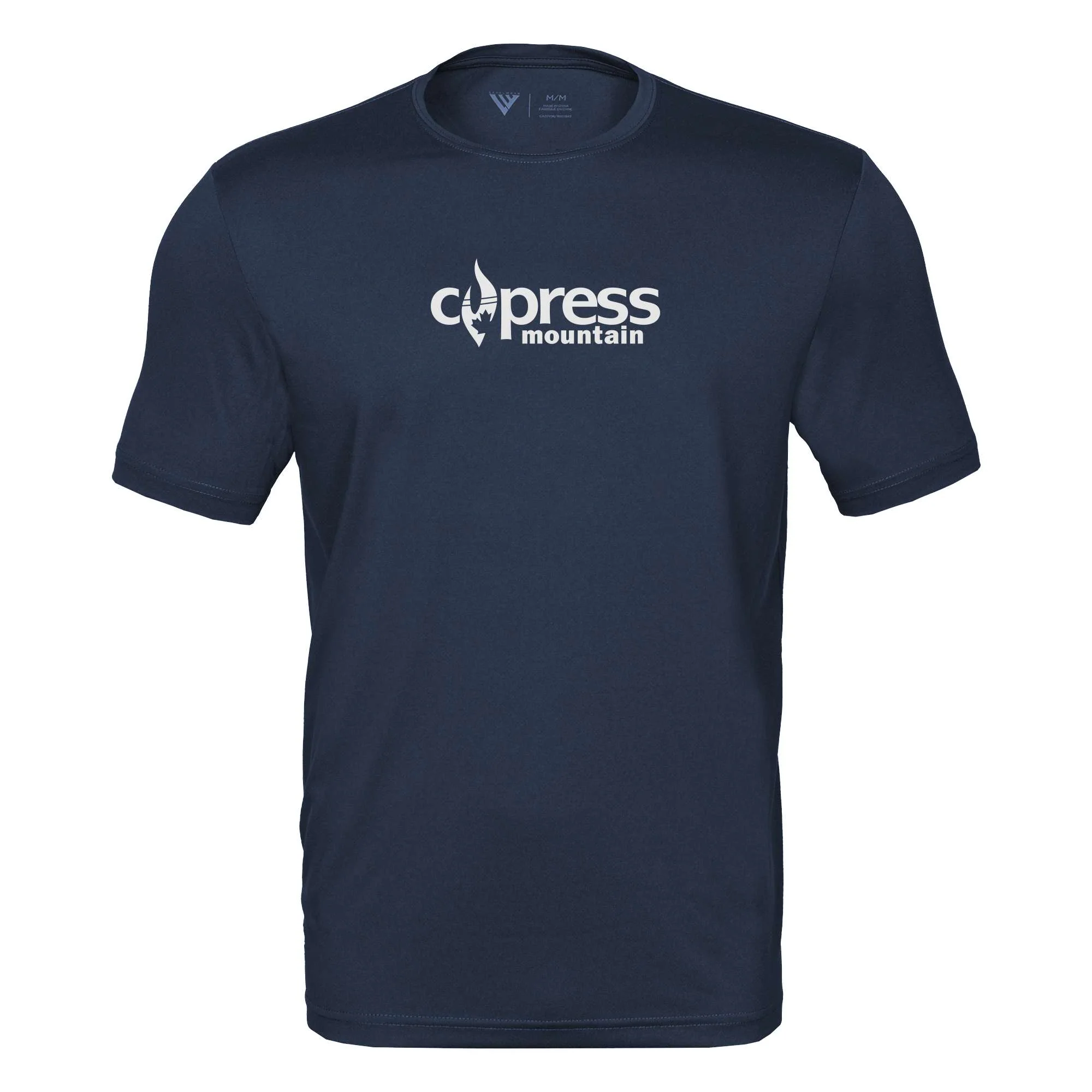 Cypress Tech T-Shirt White Chest Logo - Image 3