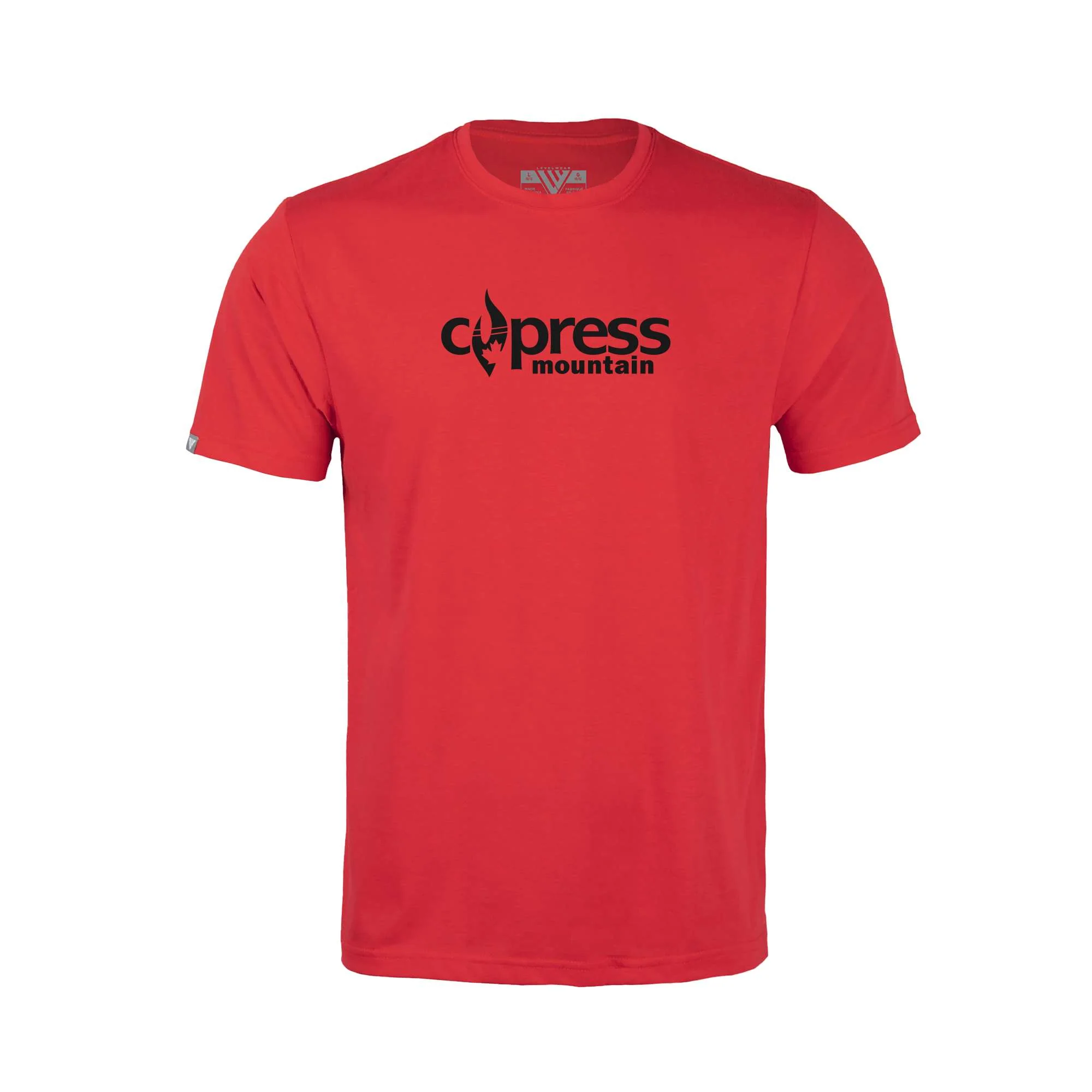 Cypress Kid's Classic T-Shirt Black Chest Logo