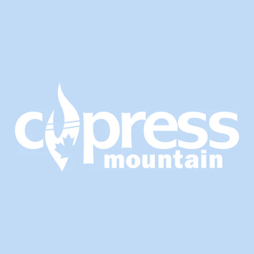 Cypress Adult T-Shirt White Chest Logo Light Blue - Image 2
