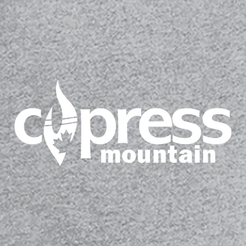 Cypress Adult T-Shirt White Chest and Back Logo Heather Grey - Image 5