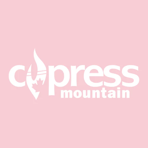 Cypress Adult T-Shirt White Chest and Back Logo Pink - Image 3