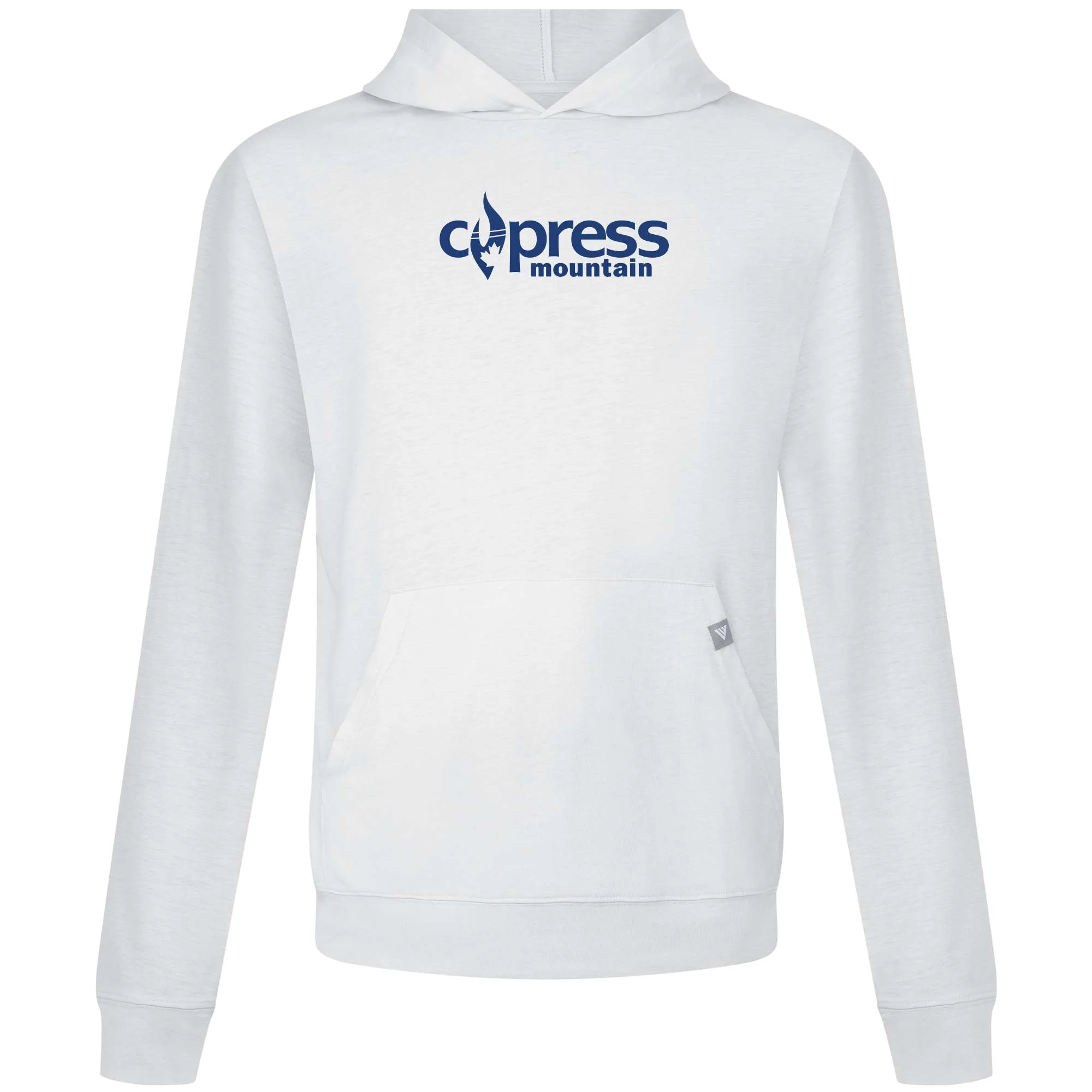 Cypress Men's Lightweight Tech Hoody Blue Chest Logo - Image 2