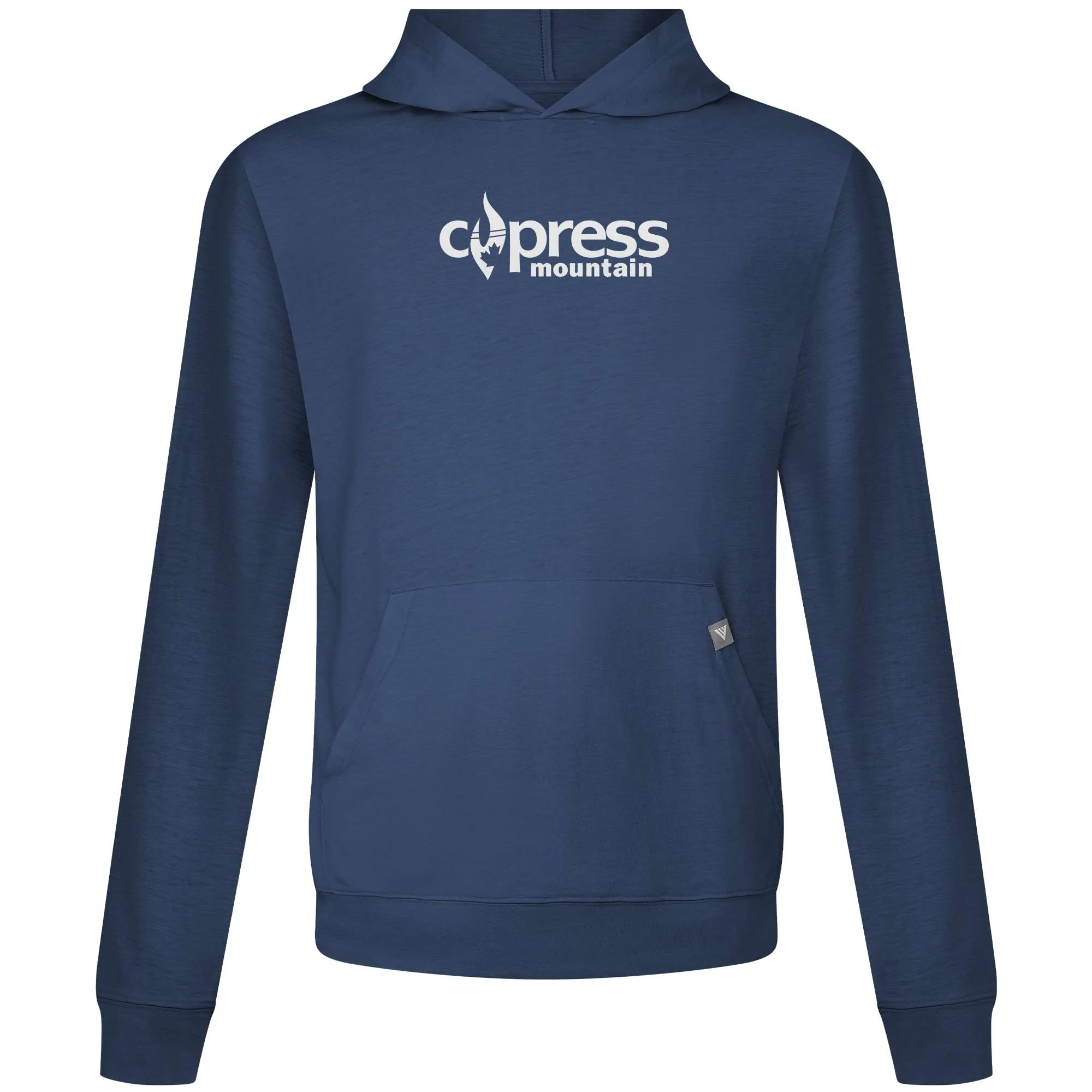 Cypress Men's Lightweight Tech Hoody White Chest Logo