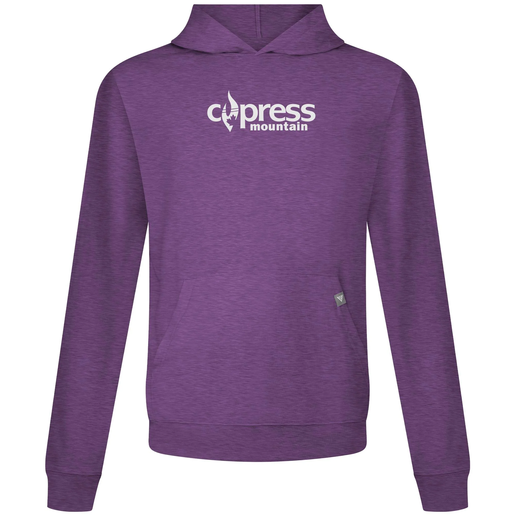 Cypress Men's Lightweight Tech Hoody White Chest Logo - Image 3
