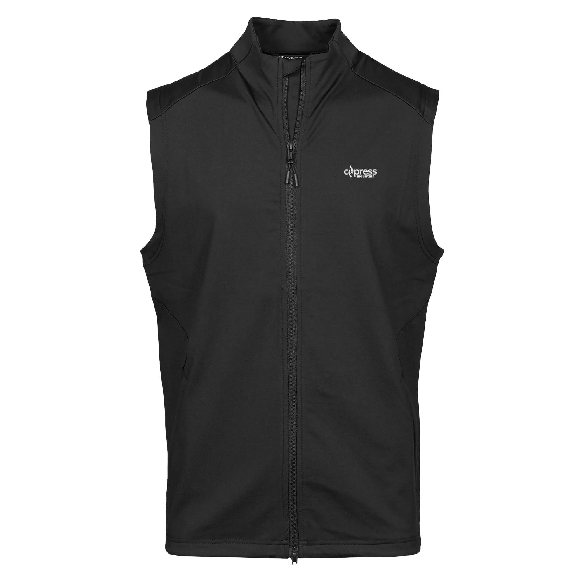 Cypress Men's Lightweight Vest White Small Chest Logo
