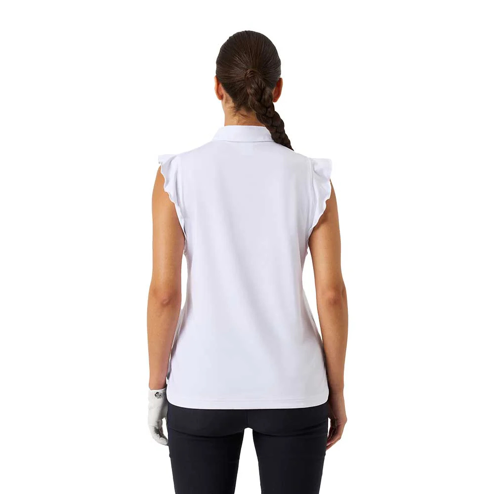 Daily Sports Women's Frill Sleeveless Polo Shirt 2026 - Image 6
