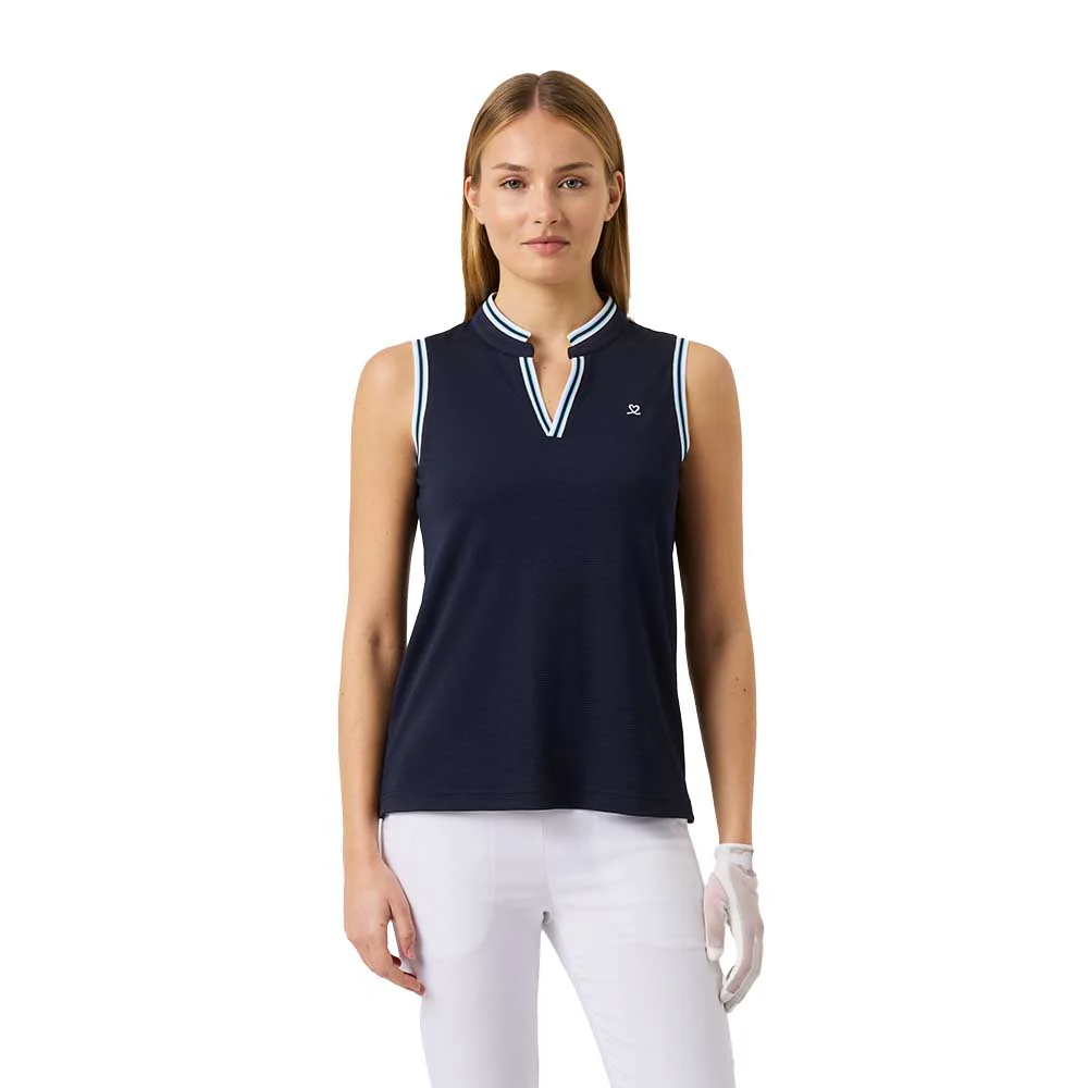 Daily Sports Women's Round Neck Sleeveless Polo Shirt 2026