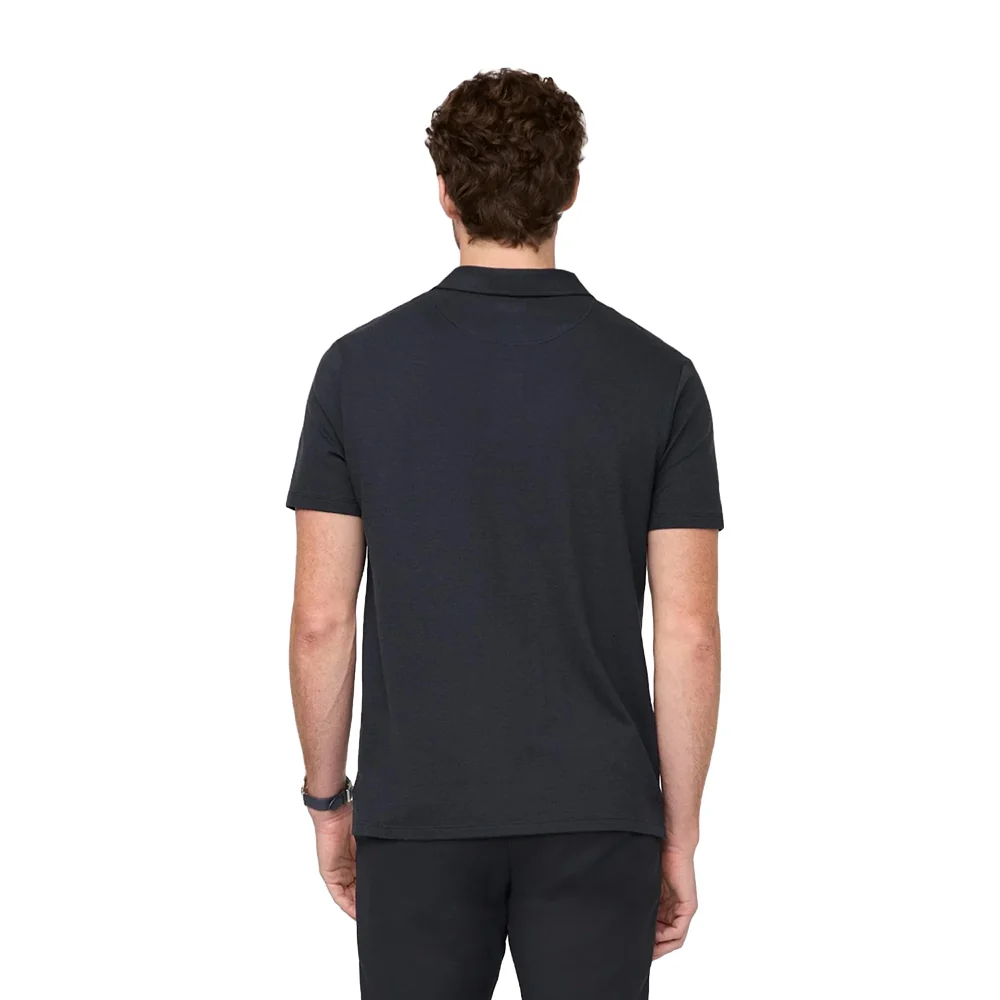 DUER Men's Air Flow Pique Performance Polo Shirt - Image 6