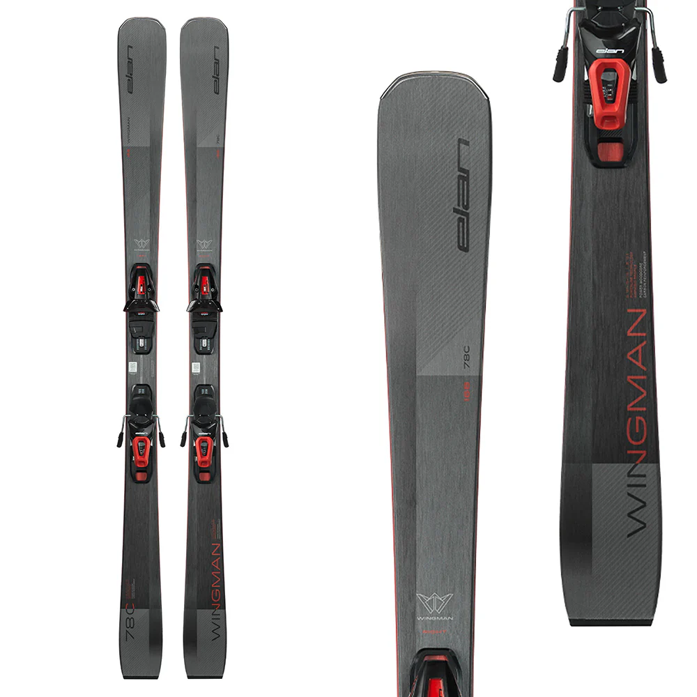 Elan Wingman 78 C Skis with Shift X EL 10 Bindings 2026