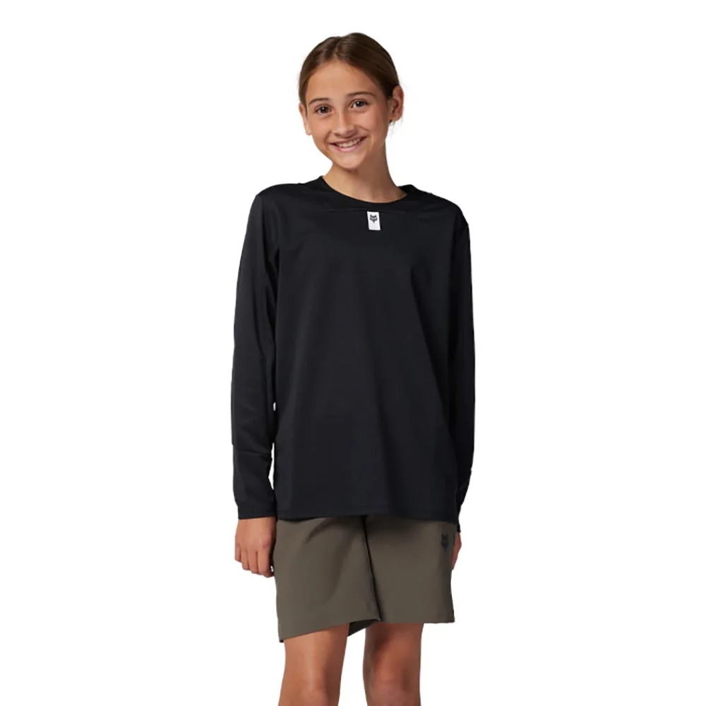 Fox Junior's Defend Long Sleeve Jersey - Image 3