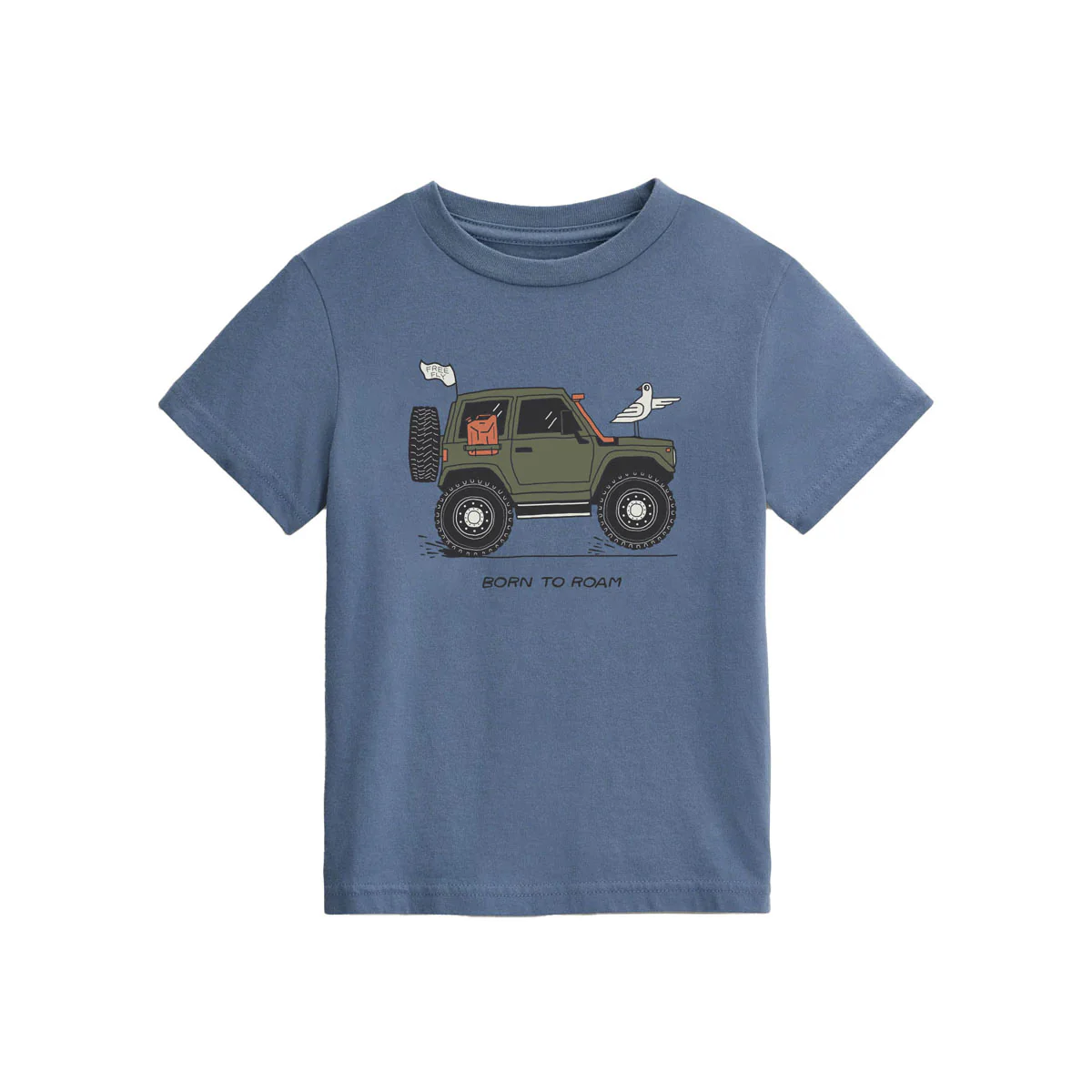 Free Fly Toddler's Born to Roam Tee