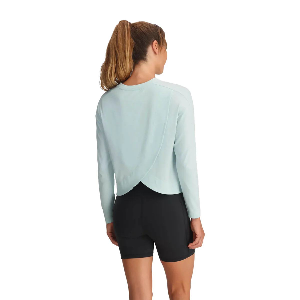 Free Fly Women's Bamboo Shade Crossover Long Sleeve - Image 3