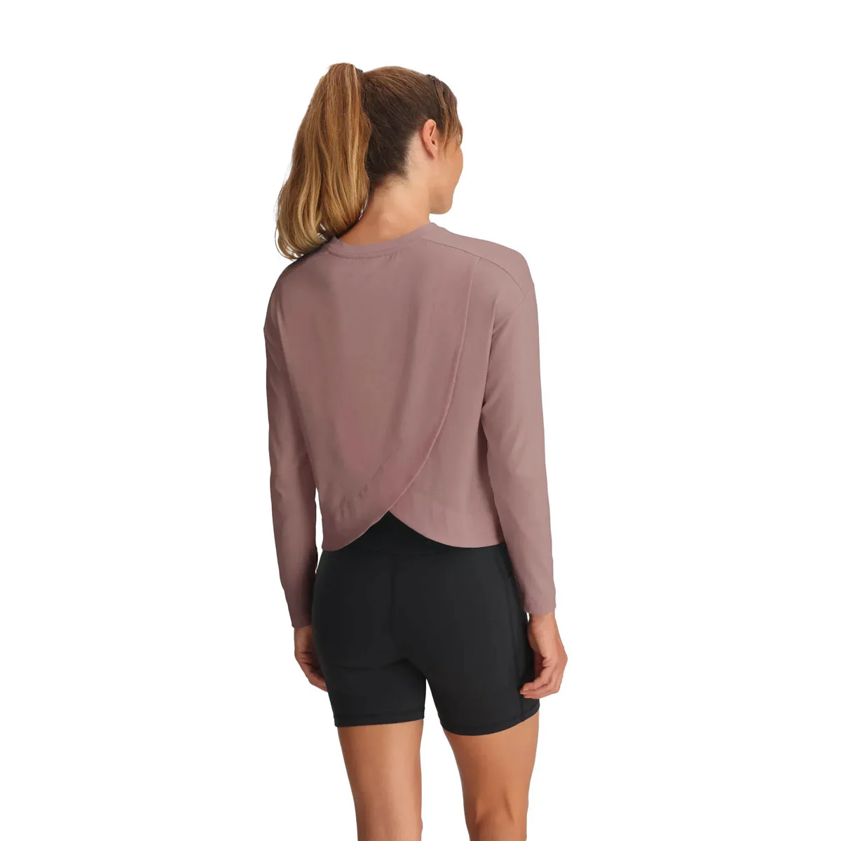 Free Fly Women's Bamboo Shade Crossover Long Sleeve - Image 6