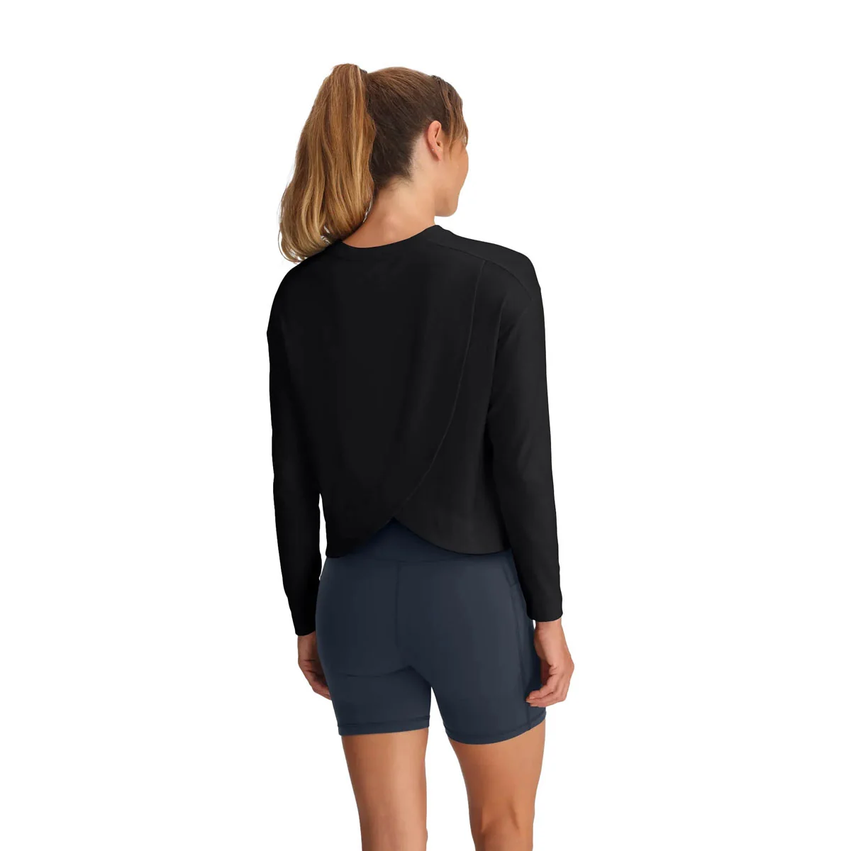 Free Fly Women's Bamboo Shade Crossover Long Sleeve - Image 9