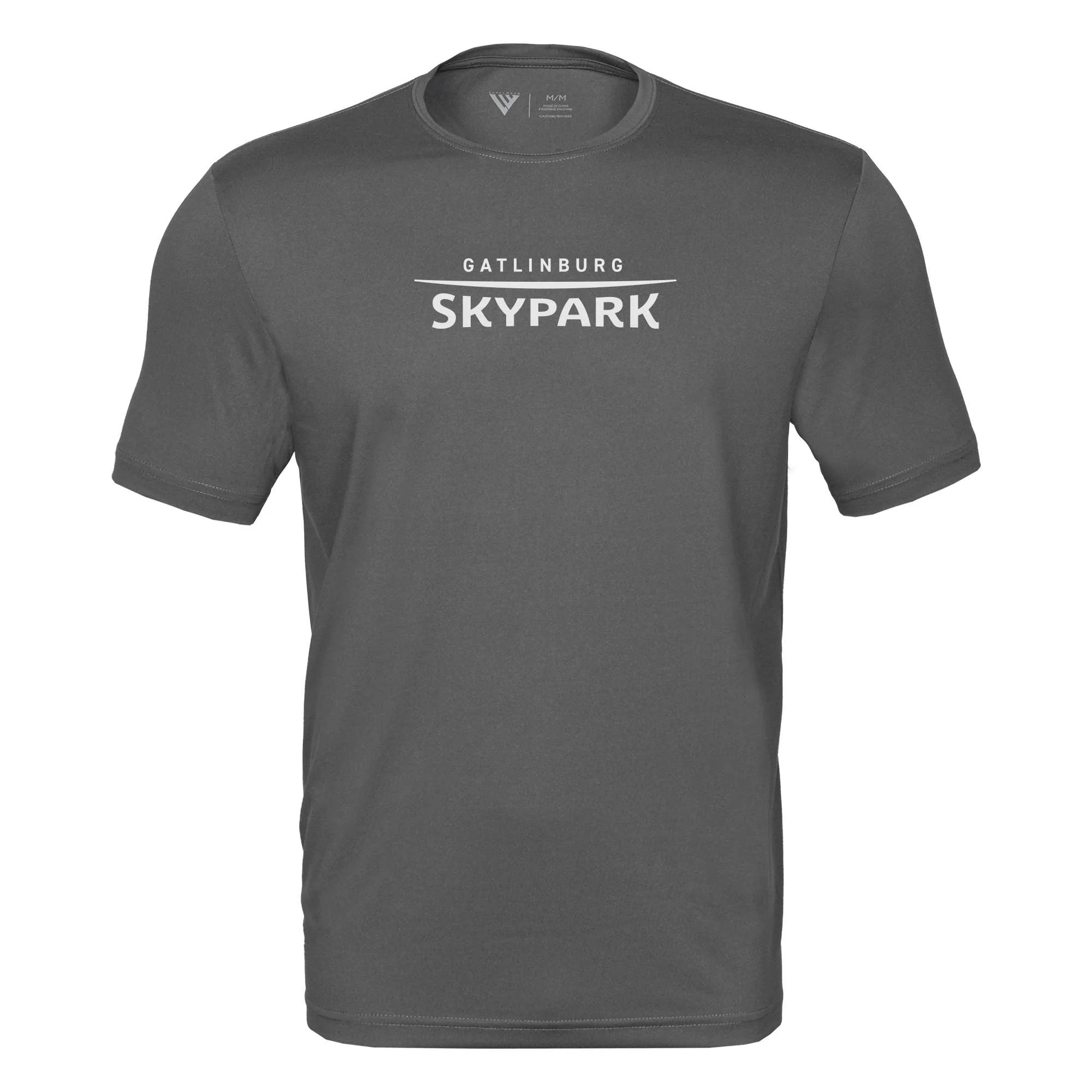 Gatlinburg SkyPark Tech T-Shirt White Chest Logo - Image 2