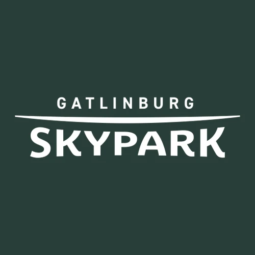 Gatlinburg SkyPark Adult Long Sleeve White Chest Logo Forest - Image 2